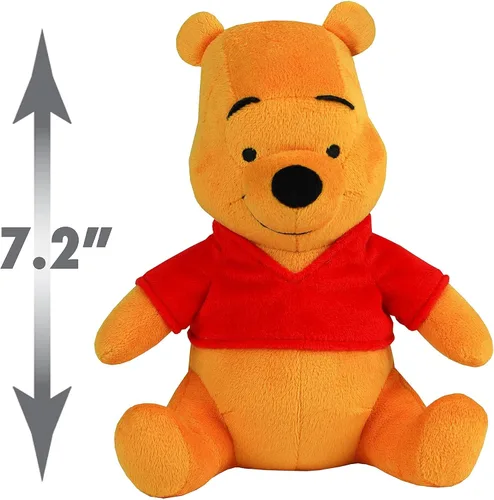 Miniatura 4 de Disney Just Play - Puf coleccionable de 7.2 pulgadas, tela de felpa súper suave, juguetes para niños de 2 años en adelante
