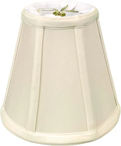 Miniatura 46 de Royal Designs, Inc. BS-707FC-6AGL Deep Empire Basic - Pantalla para lámpara con clip de llama, 3.5 x 6 x 5.75 pulgadas, color dorado antiguo