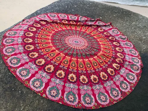 Miniatura 3 de Tapiz Raajsee de pared, diseño de mandala