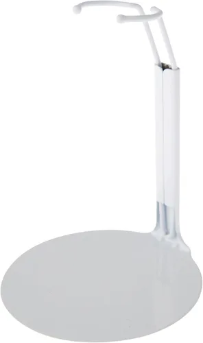 Plymor DSP-4125W - Soporte ajustable blanco para muñecas, se adapta a muñecas de cintura delgada de 7, 7.5, 8, 8.5 y 9 pulgadas o figuras de acción,