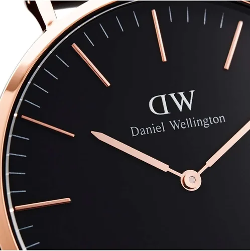 Miniatura 3 de Daniel Wellington Reloj clásico de cuero plateado