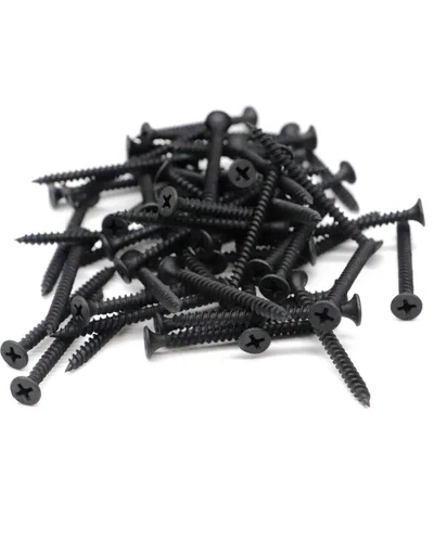Miniatura 6 de IMScrews 50 tornillos Phillips de cabeza plana #7 x 1-3/4 pulgadas para paneles de yeso, rosca fina, tornillo de madera de punta afilada, acero al