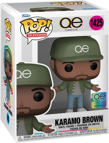 Funko POP! TV: Queer Eye - Karamo Brown - Figura de vinilo coleccionable - Idea de regalo - Producto oficial - para niños y adultos - Fans de la
