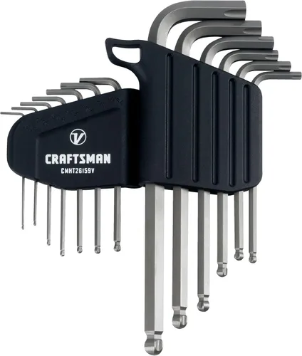 CRAFTSMAN V-SERIES - Juego Allen de llaves hexagonales, SAE, 13 piezas (CMHT26159V)
