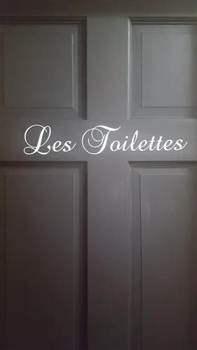 Miniatura 4 de Calcomanías para puerta: Pantry, La Cuisine, Les Toilettes, Powder Room. Calcomanías personalizadas para puertas infantiles y paredes