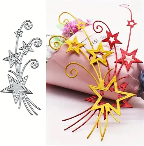 Troqueles de álbum de recortes para hacer tarjetas, troqueles de corte de metal para Navidad, plantilla de perforación para manualidades de papel,