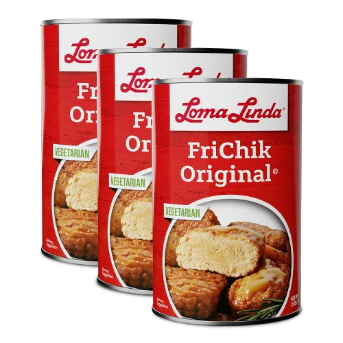 Miniatura 9 de Loma Linda - Sustitutos de carne a base de plantas una lata (37.5 oz) (FriChik)