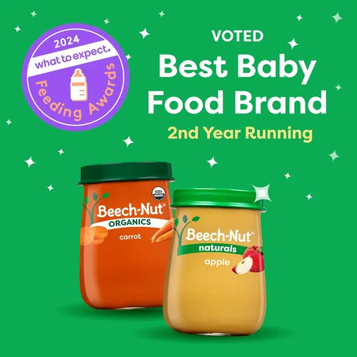 Miniatura 7 de Tarros de comida para bebés de carne de Beech-Nut, puré de pollo y caldo de pollo, 7 g de proteína, comida para bebés etapa 1 para bebés de 4 meses