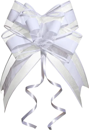 Miniatura 12 de Lazos para envolver regalos, 15 lazos de regalo grandes a granel para paquetes de regalos, cestas de regalo, Navidad, boda y decoración de fiestas