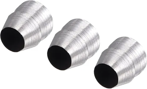 Miniatura 8 de uxcell Cuñas redondas de mango de acero para hacha, martillo de garra, martillo de trineo, mango de hacha, cuña 3 piezas, 0.394 in