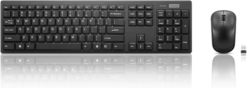 Miniatura 6 de Lenovo Teclado compacto inalámbrico 100 - Teclado inalámbrico para PC y portátil con Windows - Teclas silenciosas - Diseño de tamaño completo