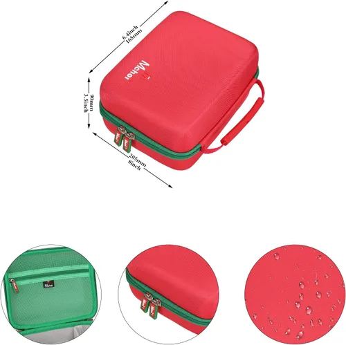 Miniatura 8 de Mchoi Estuche de almacenamiento para el juego de letras magnéticas de Leapfrog Tad's Fridge Phonics, solo funda