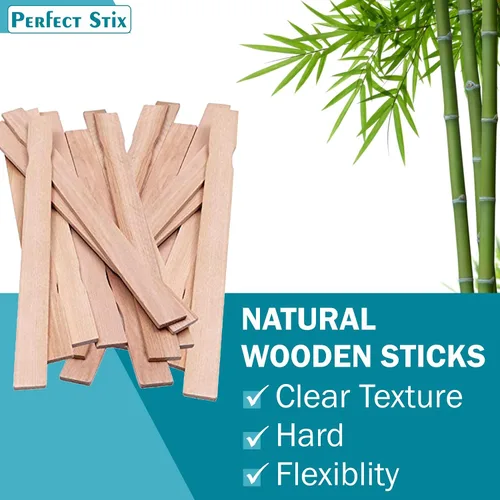 Miniatura 6 de Perfect Stix - PAINT12-100 - Palillos agitadores de madera de 12 pulgadas de longitud (paquete de 100)