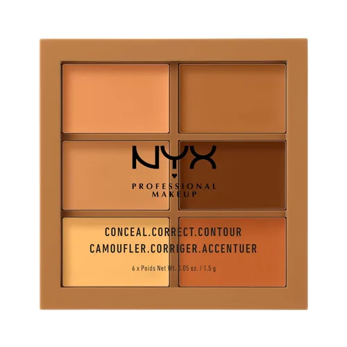 Miniatura 11 de NYX PROFESSIONAL MAKEUP Paleta de sombras, ocultar, corregir – Luz