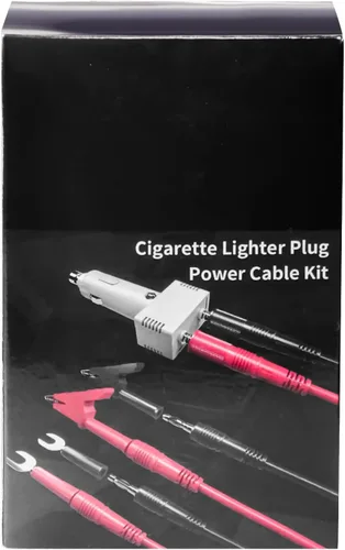 Miniatura 7 de Goupchn Enchufe de encendedor de cigarrillos macho a doble hembra de 0.157 in hembra adaptador de cargador de coche 12V 10A con cables