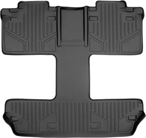 Miniatura 35 de SMARTLINER Alfombrilla de suelo para maletero de carga para todo tipo de clima, detrás de la segunda fila para Toyota Sienna 2011-2012