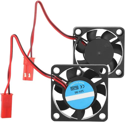 Miniatura 6 de Mini ventilador de enfriamiento sin escobillas, PH2.0 2Pin 12V Mini ventilador de refrigeración sin escobillas 1.181x1.181x0.276 in 3007 12V Mini DC