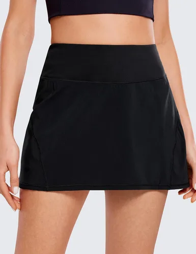 Miniatura 2 de CRZ YOGA Womens Pleated Tennis Skirts with Pockets High Waisted Athletic Golf Skorts Skirts for Women Soft Breathable Cute
