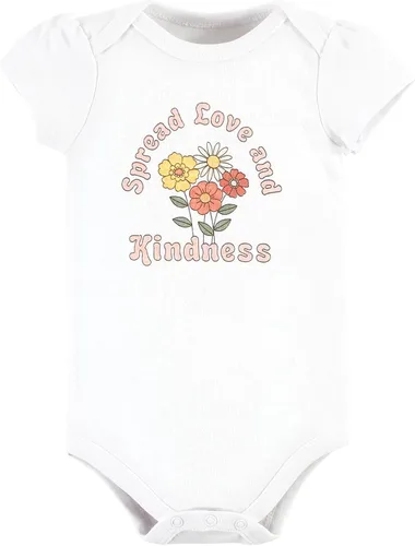 Miniatura 260 de Hudson Baby baby-girls Cotton Bodysuits 3-pack