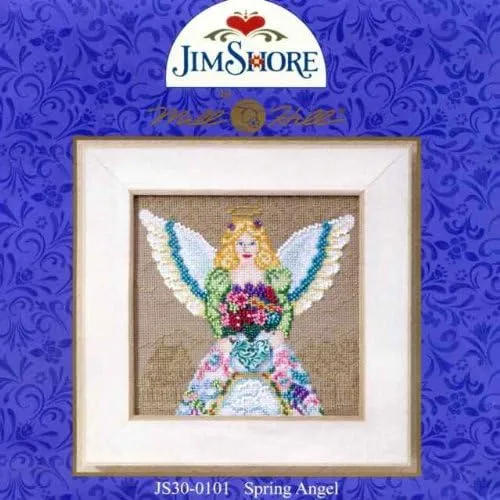 Miniatura 3 de Mill Hill Spring Angel - Kit de punto de cruz