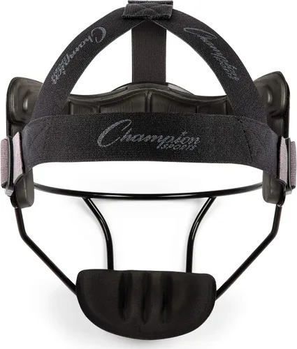 Miniatura 2 de Champion Sports Máscara facial de sóftbol de acero – Máscara de campo duradera para jóvenes y adultos, protección para jugar en interiores