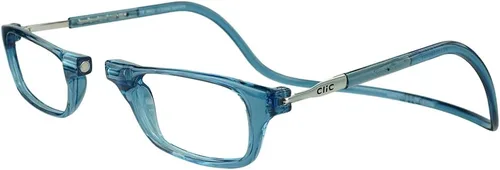 Miniatura 10 de Clic Lentes de lectura magnéticos, lectores ajustables para colgar en el cuello, ajuste seguro con diadema rígida, originales (S-M, tortuga, 2.75)