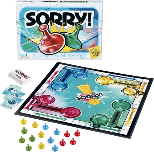 Miniatura 3 de Hasbro Gaming Lo siento! Juegos de mesa familiares para niños y adultos, de 2 a 4 jugadores, edades de 6 años en adelante (Exclusivo de Amazon)