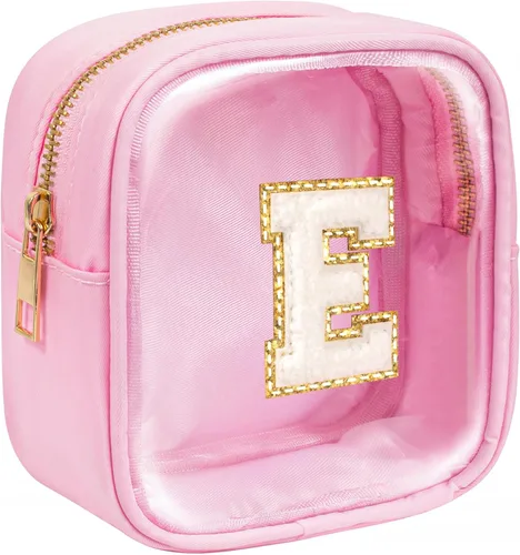 Miniatura 55 de KOTORA Bolsa de Maquillaje Inicial, Bolsa de Viaje de Artículos de Aseo, Bolsa de Maquillaje Transparente, Bolsas de Cosméticos Organizadoras