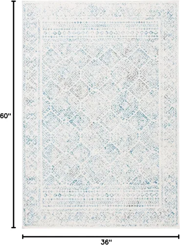 Miniatura 298 de Safavieh - Alfombra decorativa de la colección Tulum, modelo TUL264F, estilo marroquí, bohemio y desgastado, no suelta pelusa, para sala, vestíbulo