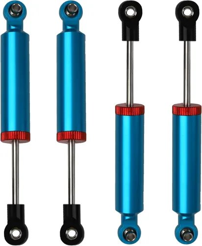 Miniatura 11 de 4 piezas de amortiguadores de choque para coche RC, amortiguadores de resorte interno, piezas de actualización compatibles con Axial SCX10 Traxxas