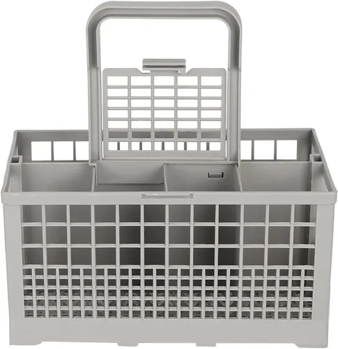 Cesta universal para cubiertos para lavavajillas, 9.4 x 5.3 x 4.8 pulgadas, soporte de cubiertos de acrilonitrilo butadieno estireno – Compatible