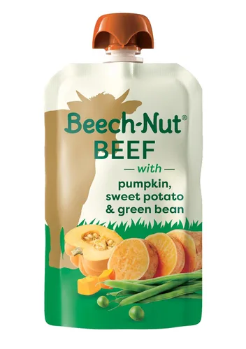 Miniatura 12 de Tarros de comida para bebés de carne de Beech-Nut, puré de pollo y caldo de pollo, 7 g de proteína, comida para bebés etapa 1 para bebés de 4 meses
