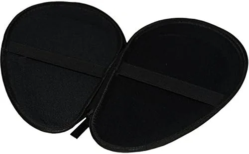 Miniatura 3 de Killerspin SVR - Estuche rígido para raqueta, color plateado y negro
