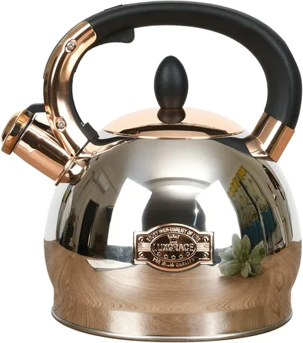Miniatura 9 de Tetera de Té - Hervidor de 2.2 Quart para Estufa Silbante de Acero Inoxidable Ollas de Té para Estufa Silbante de Té