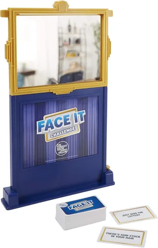 Miniatura 2 de Hasbro Gaming The Tonight Show protagonizado por Jimmy Fallon Face It Challenge Juego de fiesta para adolescentes y adultos