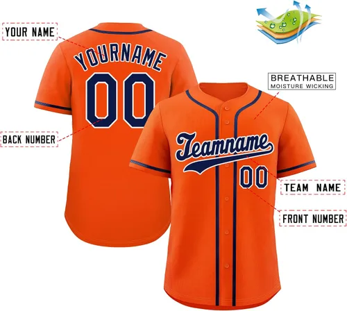 Miniatura 46 de Camisetas deportivas de jersey de béisbol personalizadas, nombre del equipo, número de logotipo, regalo para fanáticos adultos y jóvenes