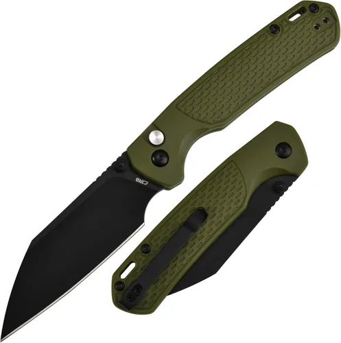 Miniatura 17 de CJRB Cuchillo de Bolsillo Pyrite-Light, Cuchillo Plegable con Hoja de Acero AR-RPM9 de 3.34'', Cuchillo de Bolsillo Pequeño con Clip de Bolsillo