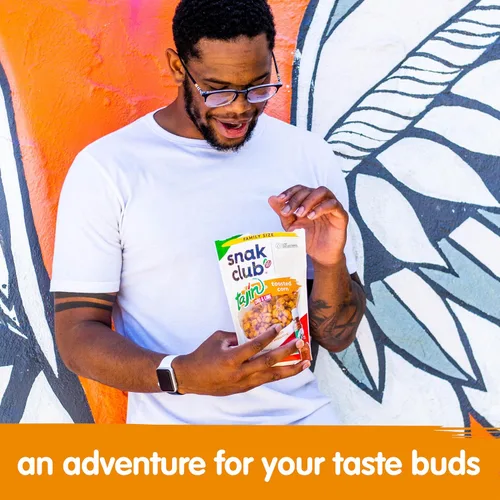 Miniatura 6 de Snak Club Tajin Maíz Tostado, Nuggets de Maíz Tostado con Condimento de Chile y Lima, Suave, Sin OGM, Sin Gluten, Aperitivo Kosher, Sin Colores ni