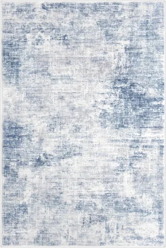 Miniatura 70 de IOHOUZE Alfombra abstracta lavable de 3 x 12 pies para pasillos, antideslizante para cocina, camino de entrada de lana sintética para interiores