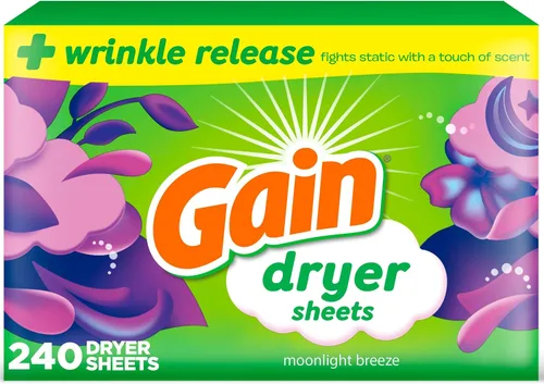 Miniatura 10 de Gain Hojas para secadora, aroma Moonlight Breeze, 120