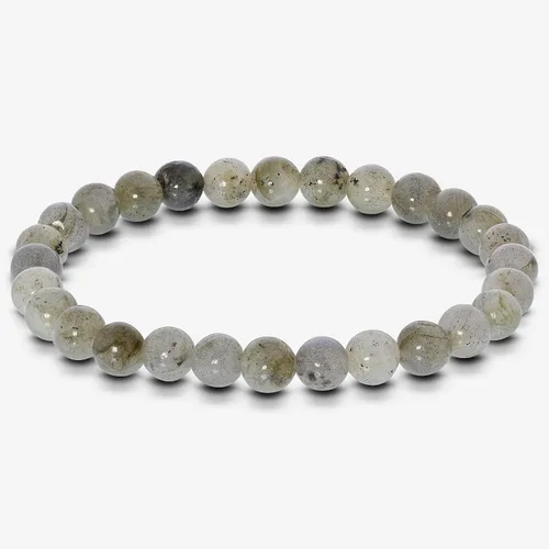Miniatura 585 de Gem Avenue Handmade Round Bead Stretch Bracelet Unisex Natural Stone Beaded Jewelry for Men & Women, Elastic Wristband for Daily Wear