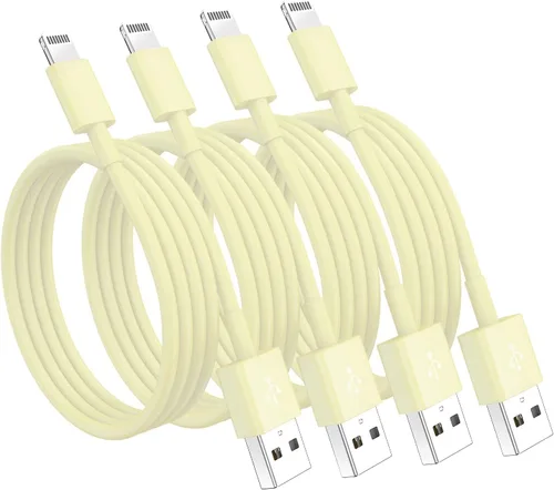 Miniatura 10 de Susnwere Cable de carga extra largo para iPhone de 15 pies, [certificado Apple MFi], cable USB a Lightning de 15 pies, cable de carga rápida
