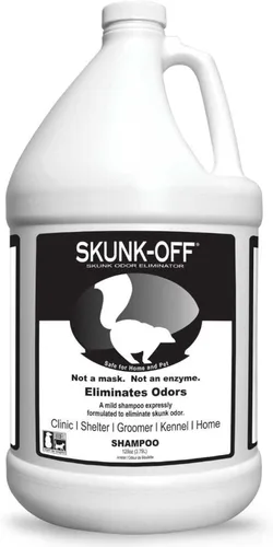 Miniatura 7 de Champú para Mascotas Skunk Off – Removedor de Olor de Zorrillo Listo para Usar para Perros, Gatos, Hogar, Alfombra, Auto y Más – Champú para Perros