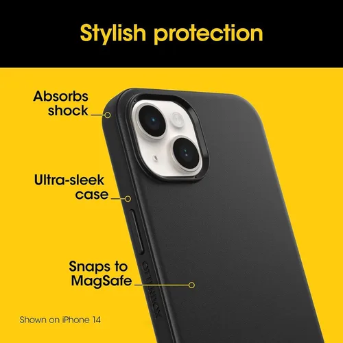Miniatura 3 de OtterBox Funda Serie Symmetry+ para iPhone 16e, iPhone 15, iPhone 14 y iPhone 13 (SOLAMENTE), Se Acopla a MagSafe, Ultra-Elegante, Bordes Elevados