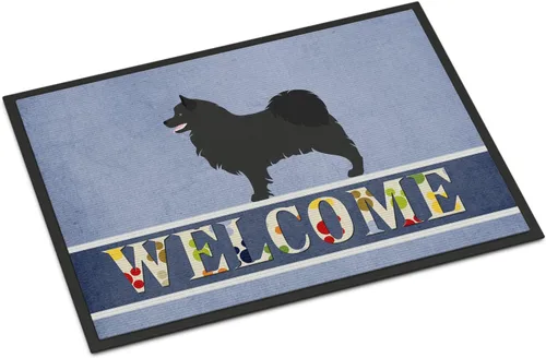 Miniatura 21 de Caroline's Treasures BB8321JMAT - Felpudo de bienvenida Berger Picard de 24 x 36 pulgadas, tapete azul para puerta delantera, para interiores