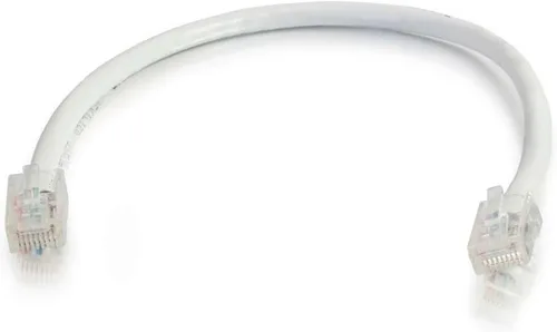 Miniatura 25 de C2G 24494 Cable cruzado Cat5e - Cable de conexión de red sin blindaje sin arranque, naranja (3 pies, 3.0 ft)
