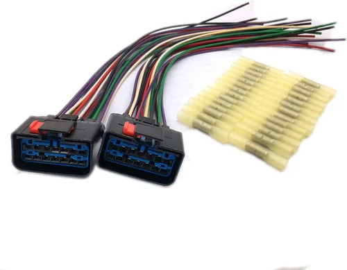 Miniatura 3 de 2 unids compatibles con Jeep Grand Cherokee WJ Wrangler arnés de puerta conector cableado coleta OEM # 5013961AA