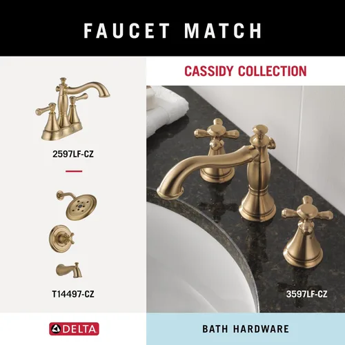 Miniatura 7 de Toallero de gancho doble "Cassidy" de Delta Faucet, 79735-CZ