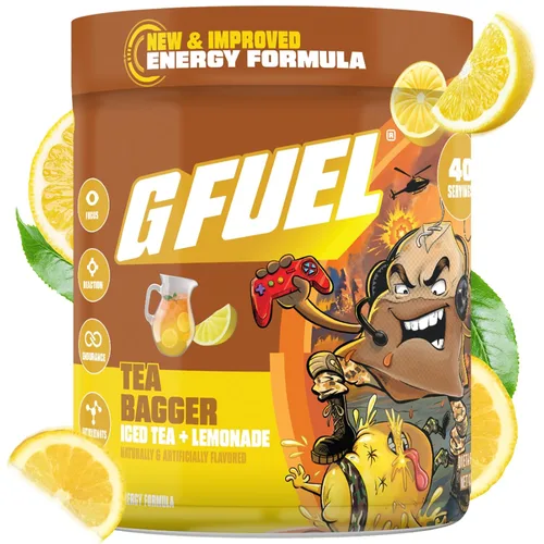 Miniatura 8 de G Fuel Nuka Cola 2.0 - Polvo energético, sin azúcar, suplemento de enfoque de cafeína limpia, mezcla de agua, sabor tropical de cítricos, mezcla