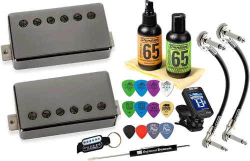 Miniatura 3 de Seymour Duncan Slash 2.0 - Juego de pastillas Humbucker para guitarra eléctrica con Tonebird Care, púas, afinador, paquete de herramientas Hotter
